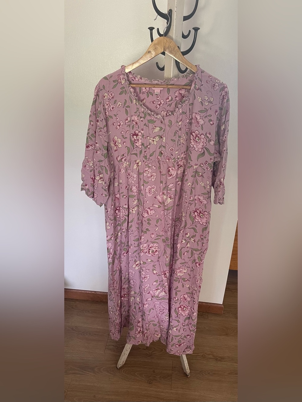 Purple/pink April Cornell dress